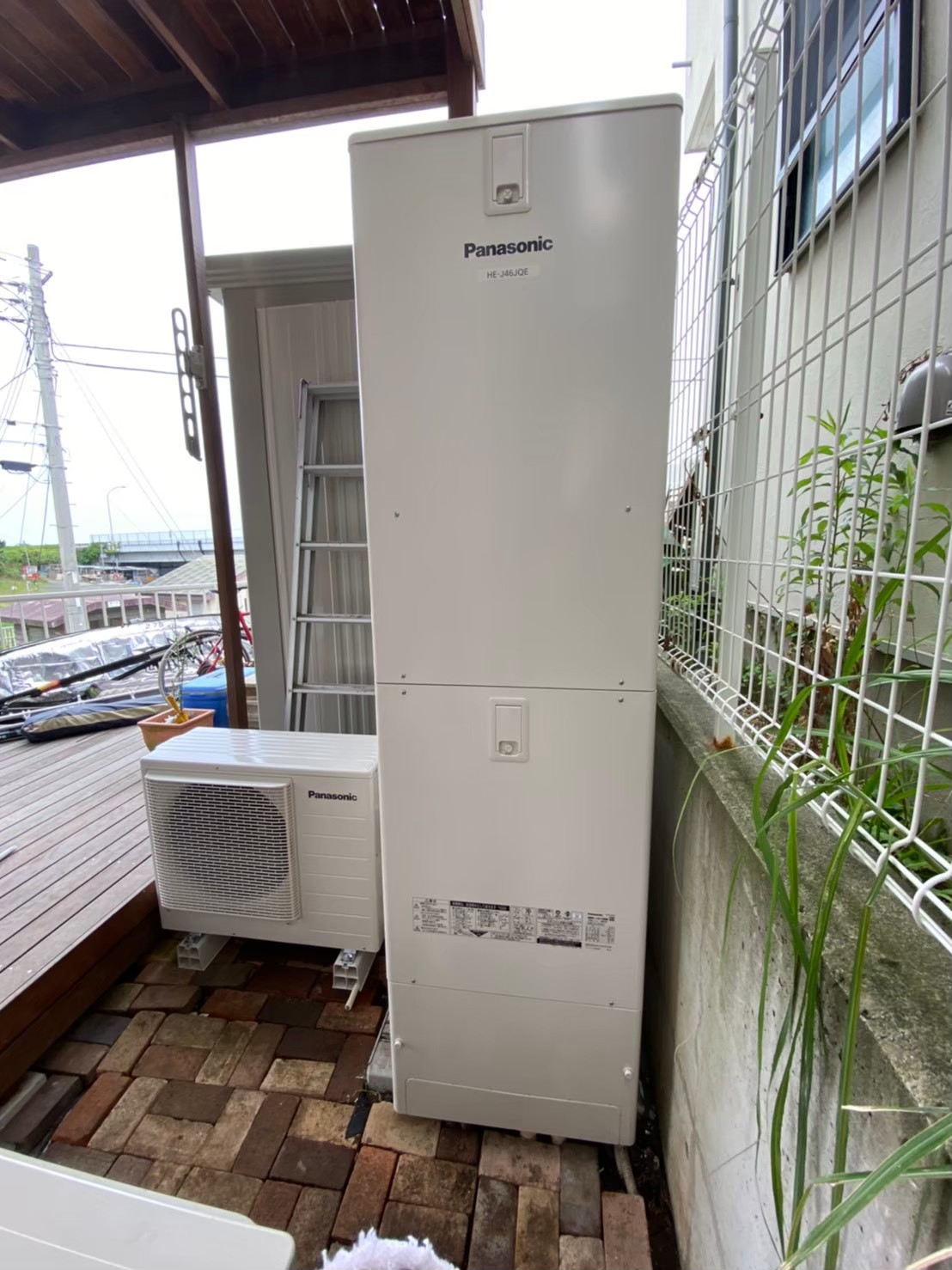 神奈川県中郡二宮町山西エコキュート交換工事K様